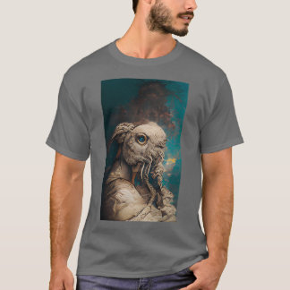 Weiße Papagei T-Shirt