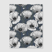 Weiße Pappchen auf der Marine Magnetkarte (Vorderseite)