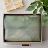 Weiße Pastelle Hydrangea Blütencreme Seidenpapier (Geschenk)