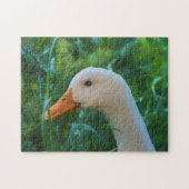 Weiße Pekin Ente Puzzle (Horizontal)