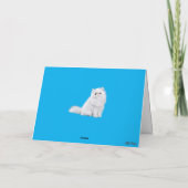 Weiße Perser von Dover Karte (Rückseite)