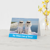 Weiße Perser von Dover Karte (Gelbe Blume)