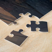 Weiße Perserkatze Puzzle (Seite)