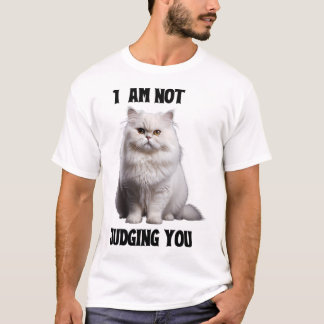 Weiße Perserkatze T-Shirt