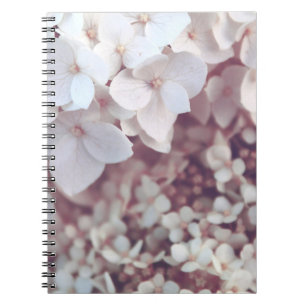 WEISSE PETALISCHE BLUME NOTIZBLOCK