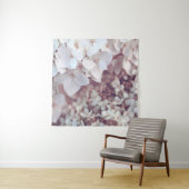 WEISSE PETALISCHE BLUME WANDTEPPICH (Beispiel)