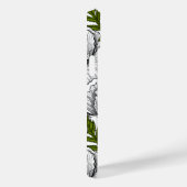 Weiße Pfeffer auf Weiß Case-Mate iPhone Hülle (Rückseite / Rechts)