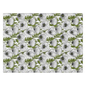 Weiße Pfeffer auf Weiß Tischdecke (Vorderseite (Horizontal))