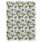 Weiße Pfeffer auf Weiß Tischdecke (Vorderseite)