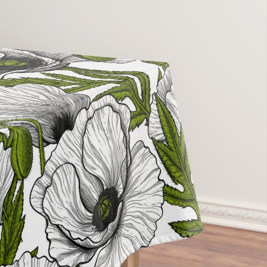 Weiße Pfeffer auf Weiß Tischdecke (Beispiel)