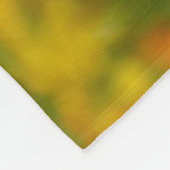 Weiße Pfeffer, die um die farbenfrohen Blume wachs Fleecedecke (Ecke)