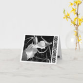 Weiße Pfeile Karte (Gelbe Blume)