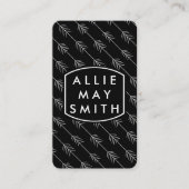 Weiße Pfeile Visitenkarte (Vorderseite)