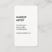 Weiße Pfeile Visitenkarte (Rückseite)