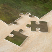 Weiße Pferde aus Camargue auf dem Feld Puzzle (Seite)