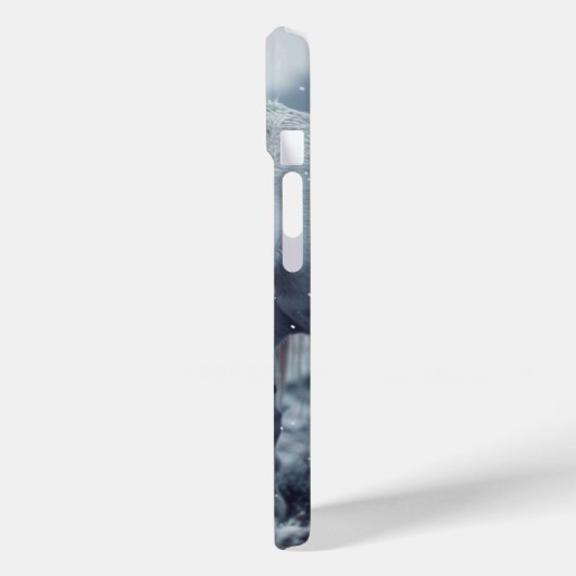 Weiße Pferde Case-Mate iPhone Hülle (Rückseite / Links)