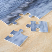 Weiße Pferde galoppieren am Strand| Natur Puzzle (Seite)