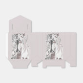 Weiße Pferde Gunst oder Geschenkboxen Geschenkschachtel (Ungefaltet)