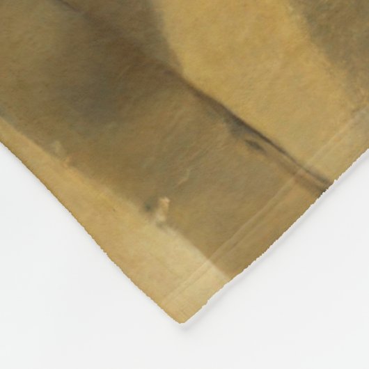 WEISSE PFERDE MIT HUNDEN UND FALKEN IN STABILER FLEECEDECKE (Ecke)