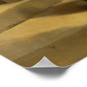 WEISSE PFERDE MIT HUNDEN UND FALKEN IN STABILER POSTER (Ecke)