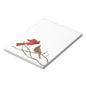 Weiße Pferde Notizblock (Rotiert)