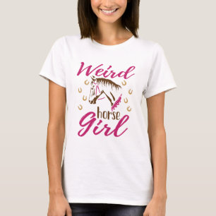 Weiße Pferde T-Shirt
