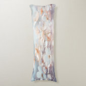 Weiße Pfirsichblütenkissen Seitenschläferkissen (Vorderseite Vertikal)