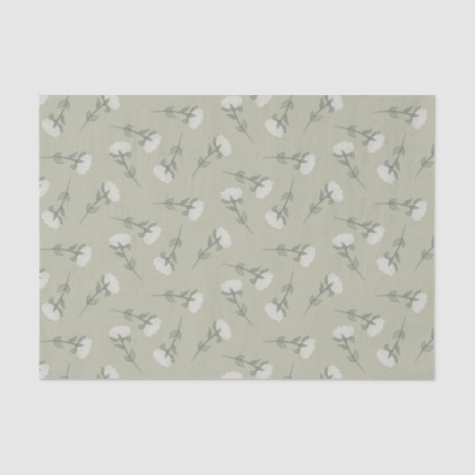 Weiße Pfirsiche Seidenpapier (Vorderseite)