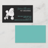 Weiße Pfütze Visitenkarte (Vorne/Hinten)