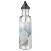 Weiße Phaleonopsis Orchid Edelstahlflasche (Rechts)