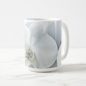 Weiße Phaleonopsis Orchid Kaffeetasse (VorderseiteRechts)