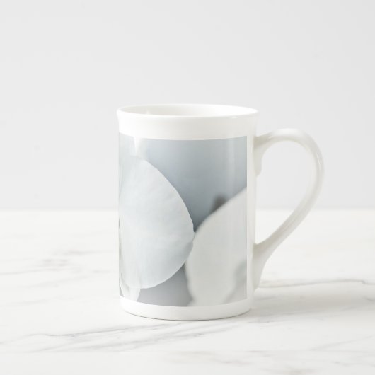 Weiße Phaleonopsis Orchid Porzellantasse (Rechts)