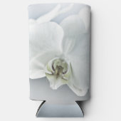 Weiße Phaleonopsis Orchid Selters Dosenkühler (Vorderseite)