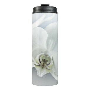 Weiße Phaleonopsis Orchid Thermosbecher