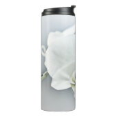 Weiße Phaleonopsis Orchid Thermosbecher (Nach links gedreht)