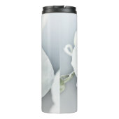 Weiße Phaleonopsis Orchid Thermosbecher (Rückseite)