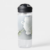 Weiße Phaleonopsis Orchid Trinkflasche (Vorderseite)