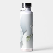 Weiße Phaleonopsis Orchid Trinkflasche (Rechts)