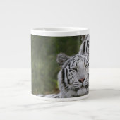 Weiße Phase, Bengalischer Tiger, Tigris Jumbo-Tasse (Vorderseite)