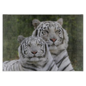 Weiße Phase, Bengalischer Tiger, Tigris Schneidebrett (Vorderseite)