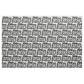 Weiße Pinselklasse 2026 Stoff (Fat Quarter (45,7 x 55,9 cm))