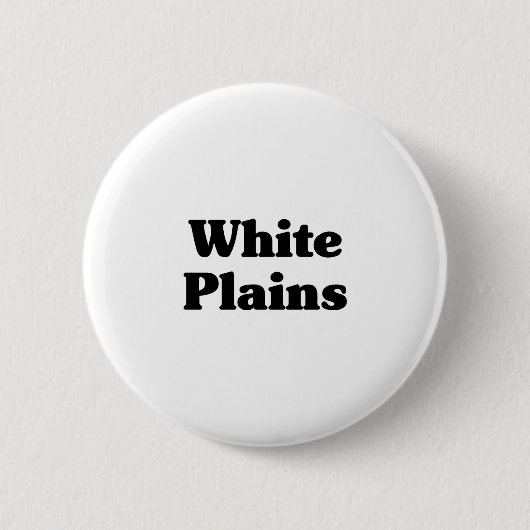 Weiße Plains Classic t Shirts Button (Vorderseite)