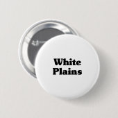 Weiße Plains Classic t Shirts Button (Vorne & Hinten)