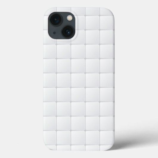 Weiße Platte Case-Mate iPhone Hülle (Rückseite)