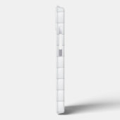 Weiße Platte Case-Mate iPhone Hülle (Rückseite / Links)