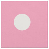 Weiße Polka-Punkte auf glücklichem Rosa Stoff (Nahaufnahme)