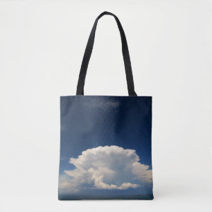 Weiße Puffy-Wolke             Tasche