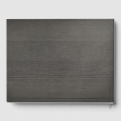 Weiße Pumpkins Rustikale Hochzeit im Herbst Gästebuch (Rückseite)