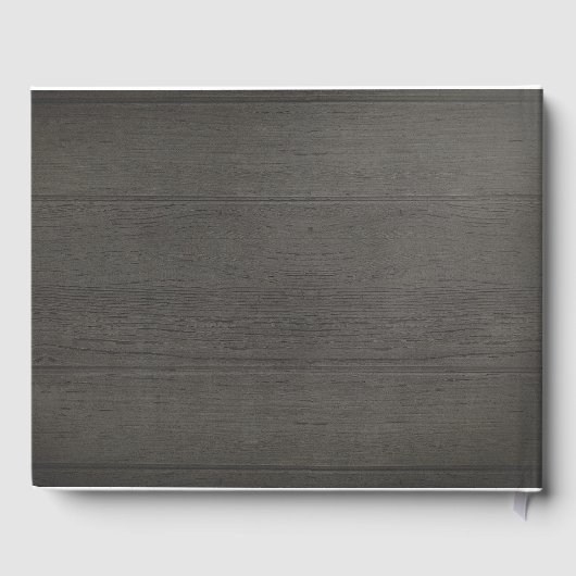 Weiße Pumpkins Rustikale Hochzeit im Herbst Gästebuch (Rückseite)