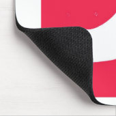 Weiße Pumps/Bachelorette Mousepad (Ecke)